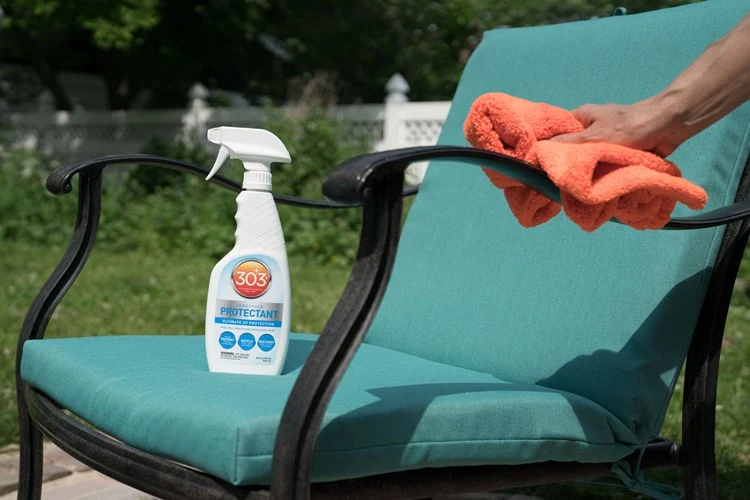 303 Aerospace Protectant in use