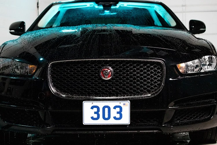 303 ceramic care on a freshly washed vehicle
