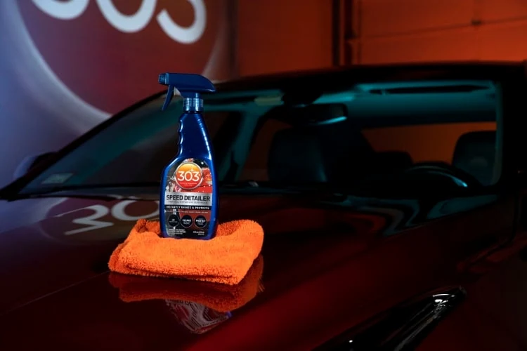 303 Automotive Speed Detailer in use